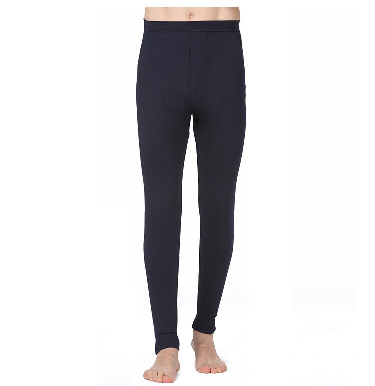 Men Cotton Leggings High-grade Long Underwear Autumn Winter Foundation Oversize Underwear