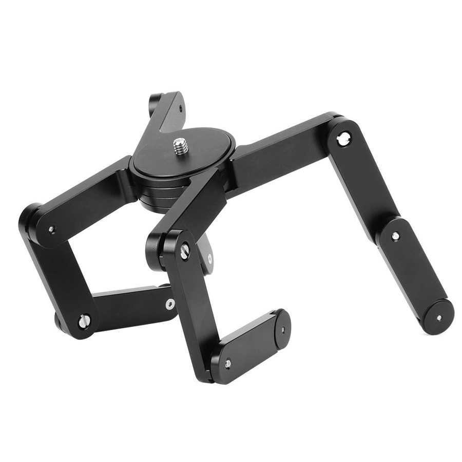 All Metal Foldable Increasing Distance Slide Rail Bracket Camera Low Shot Leg Stand