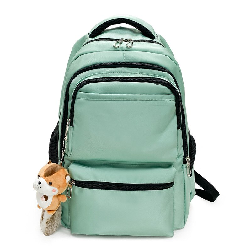 Unisex Teenager Backpack Students Schoolbag College Shoulders Bag Junior High School Backpacks Girls Boys Travel Large Bags