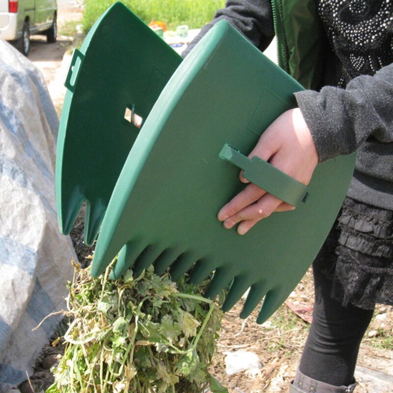 Ramasseur de feuilles de jardin, pelles à main de grande taille, Portable multifonctionnel pour les feuilles de pelouse, outil de ramassage des déchets