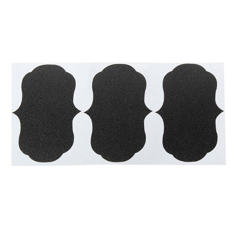 36 stks/set Schoolbord Sticker Craft Keuken Potten Organizer Labels Schoolbord Schoolbord Sticker Black Board