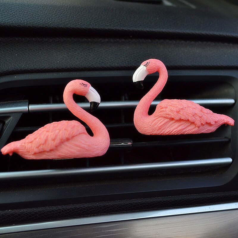 vehicle perfume perfume car flamingo automobile air conditioner air outlet car perfume decorating Christmas