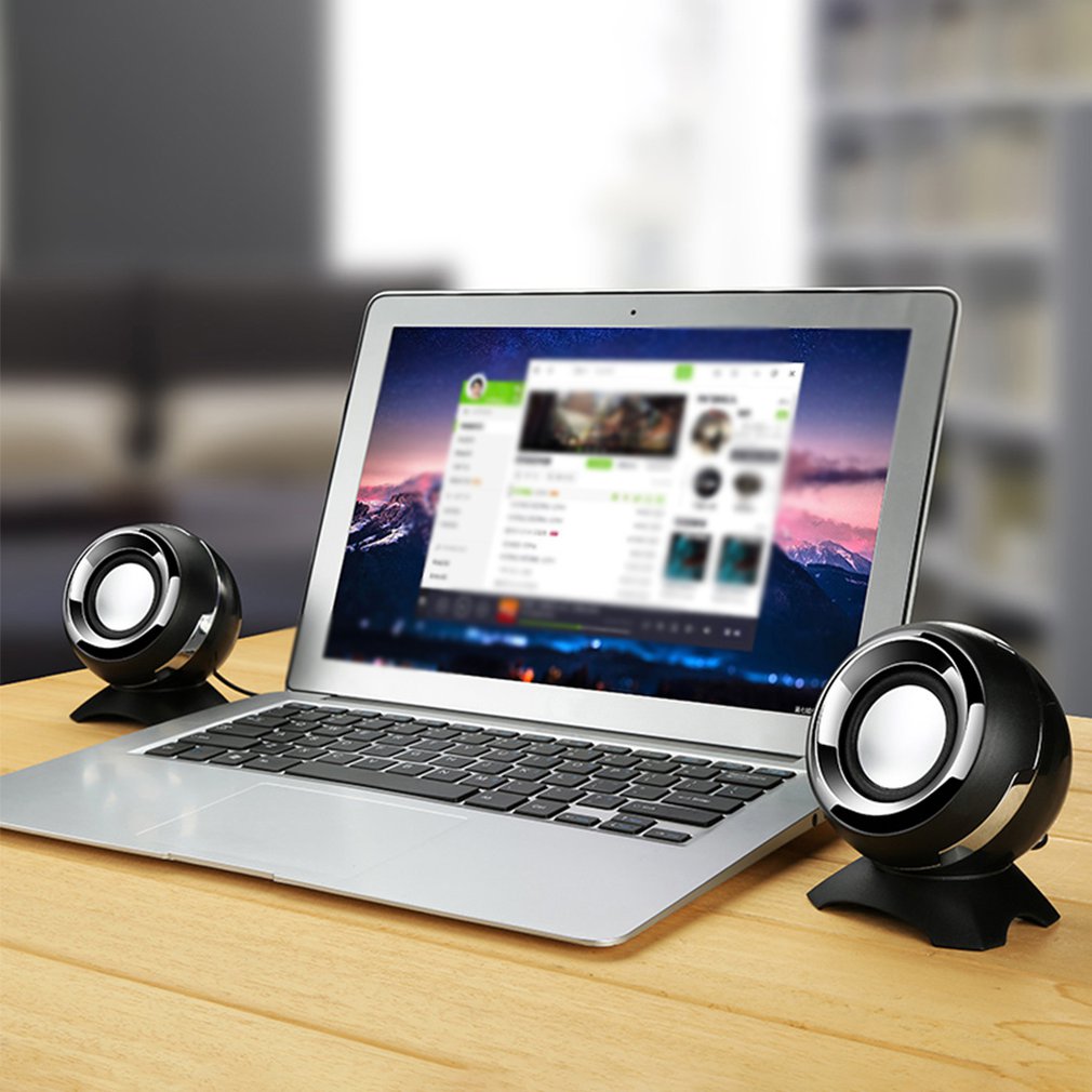Q8 USB Wired Computer Speakers Bass Horns for Laptop Desktop Phone Powerful Speaker Multimedia Loudspeaker