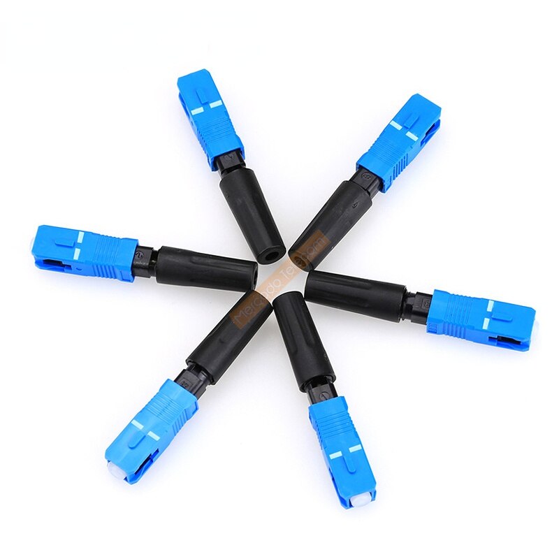 SC Optic Fiber Quick Cold UPC Fast Connector Embedded Fiber Optic Connector Quick Connector Cold FTTH SC Single Mode