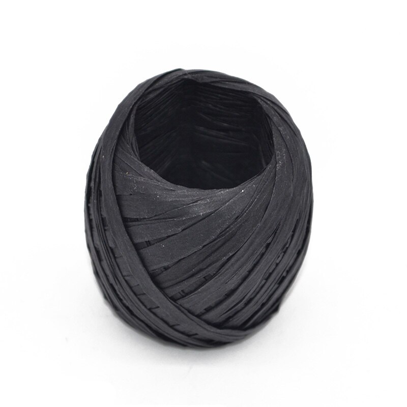 20M Papier Touw Raffia Lint Natuurlijke Kant Touw Geschenkdoos Wikkelen DIY Scrapbooking Ambachten Bruiloft Verjaardag Xmas Party Decoratie
