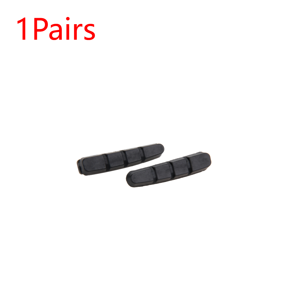 1-10 paar racefiets remblokken schoenen voor lichtmetalen velgen Dura Ace Ultegra 105 fiets v remschoen duurzaam rubber fietsremgereedschap: WIT