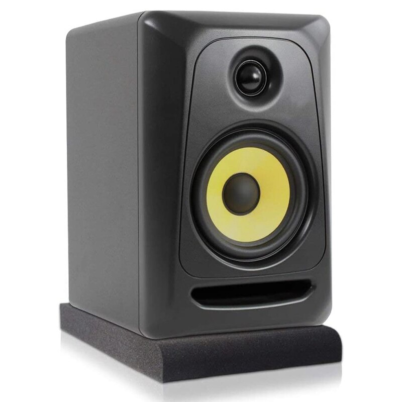 Speaker Pads, Isolation Pads,High Density Studio Monitor Foam, Studio Monitor Stand Pads, Speaker Base,28X19X4cm