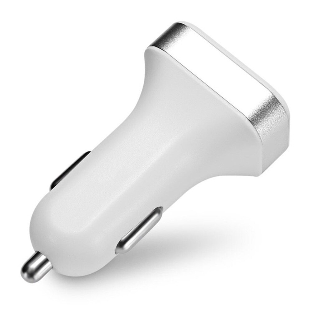 Cargador de coche USB Dual 3.8A, carga rápida adaptable para iPhone, Samsung Galaxy