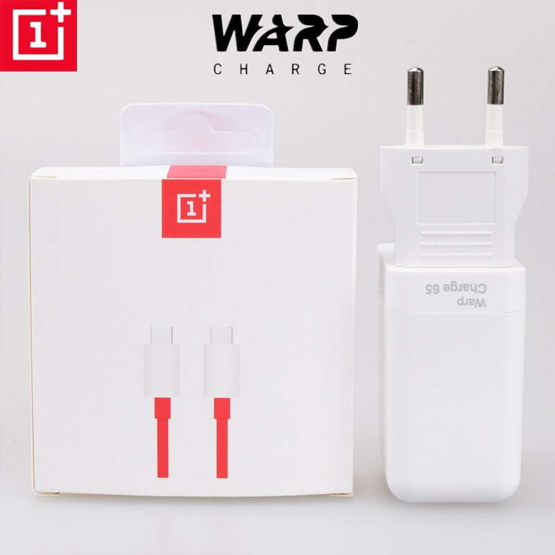 65W Warp Charger For OnePlus 9 Pro 9R 8T 6A 1M USB-C to USB-C Dash/Warp Charging Adapter For One Plus 8 Pro Nord 7T Pro 7 6T 1+6