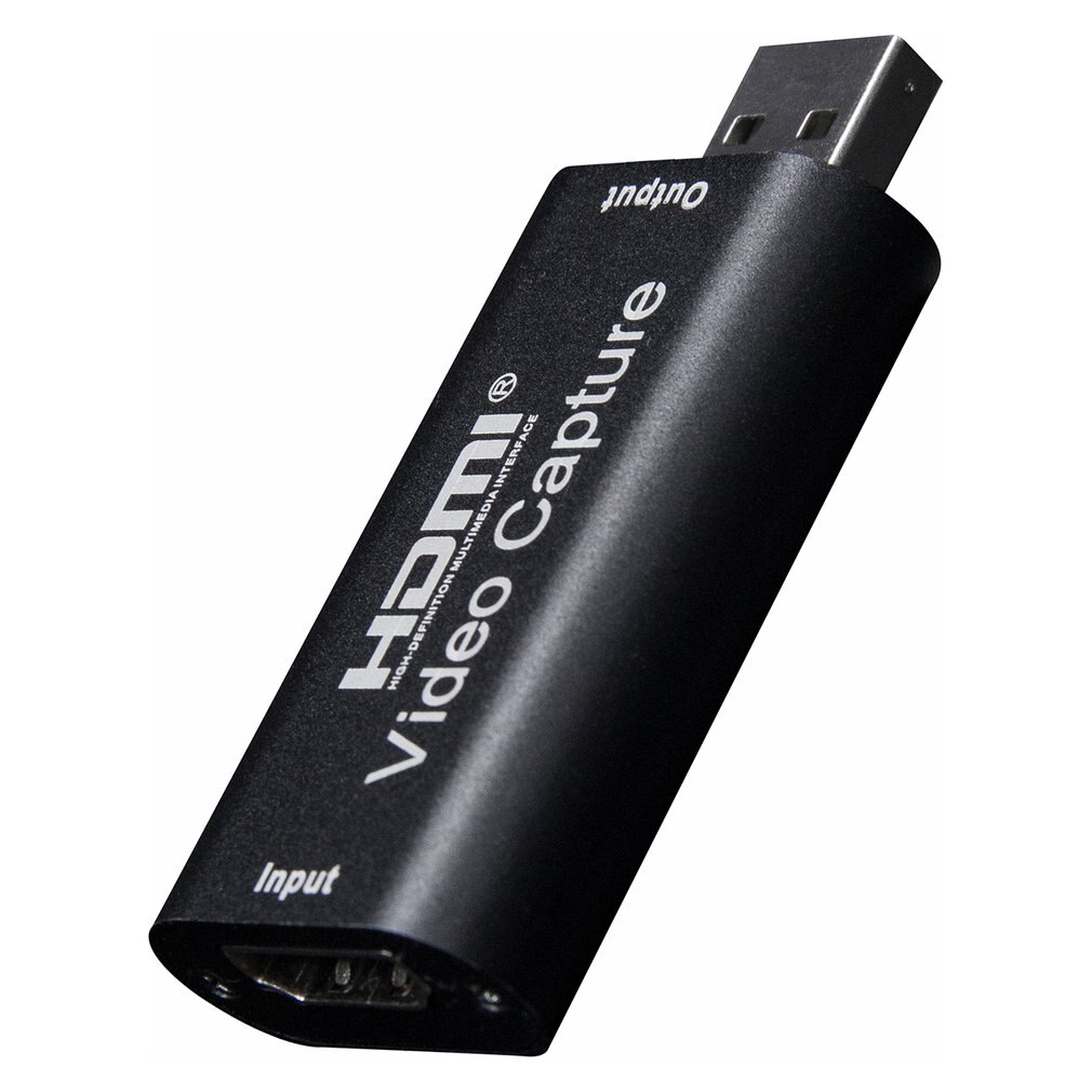 USB2.0 HDMI-compatible Capture Card Supports Obs Live Recording Box Adapter Card HD Capture Teaching Recording Imaging
