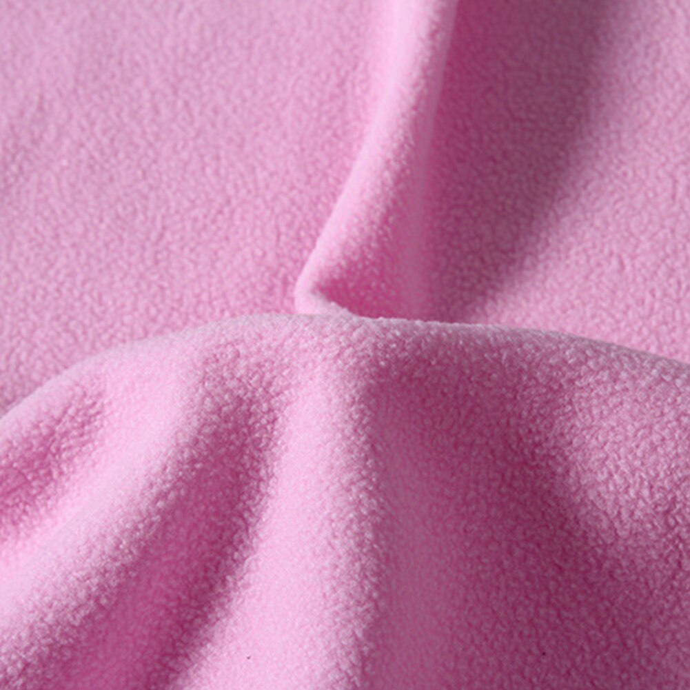 1meter Background Cloth Warm DIY Doll Fabric 10 Colors Handmade Bright Knitted Garment Fleece Washable Sweater Fabric Soft: Pink