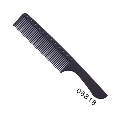 Peine de peluquería , peine de corte de pelo de plástico, cepillo para el cuidado del cabello, peine de peinado multifuncional, 1 ud.: Rojo