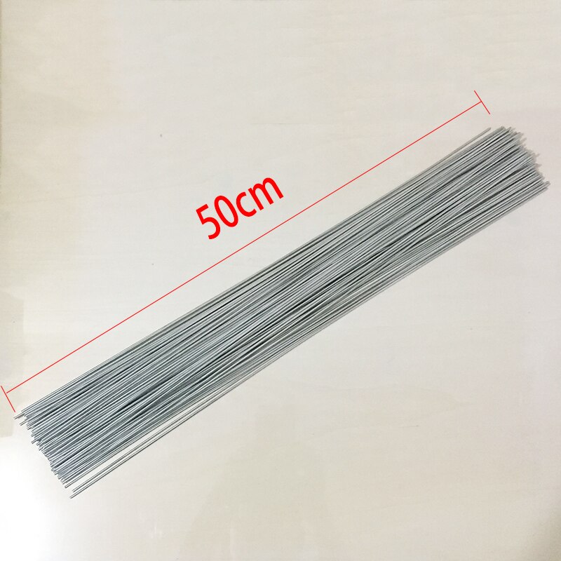 50PCS Dia. 2mm Aluminum Silicon Flux-cored Brazing Rods Al-Al Welding Wire