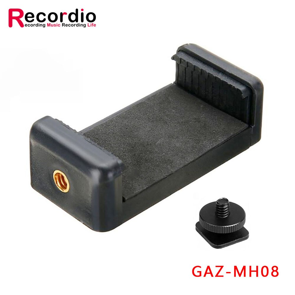 GAZ-MH08 caméra Universelle Pince Support Pour Téléphone Trépied Téléphone Portable Support Rétractable Support De Bureau Pour Diffusion En Direct: GAZ-MH08