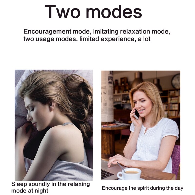 Sleep Instrument, Sleep Aid Machine for Insomnia Brain Massage Pressure Anxiety Device to Fast Asleep Easy to Carry