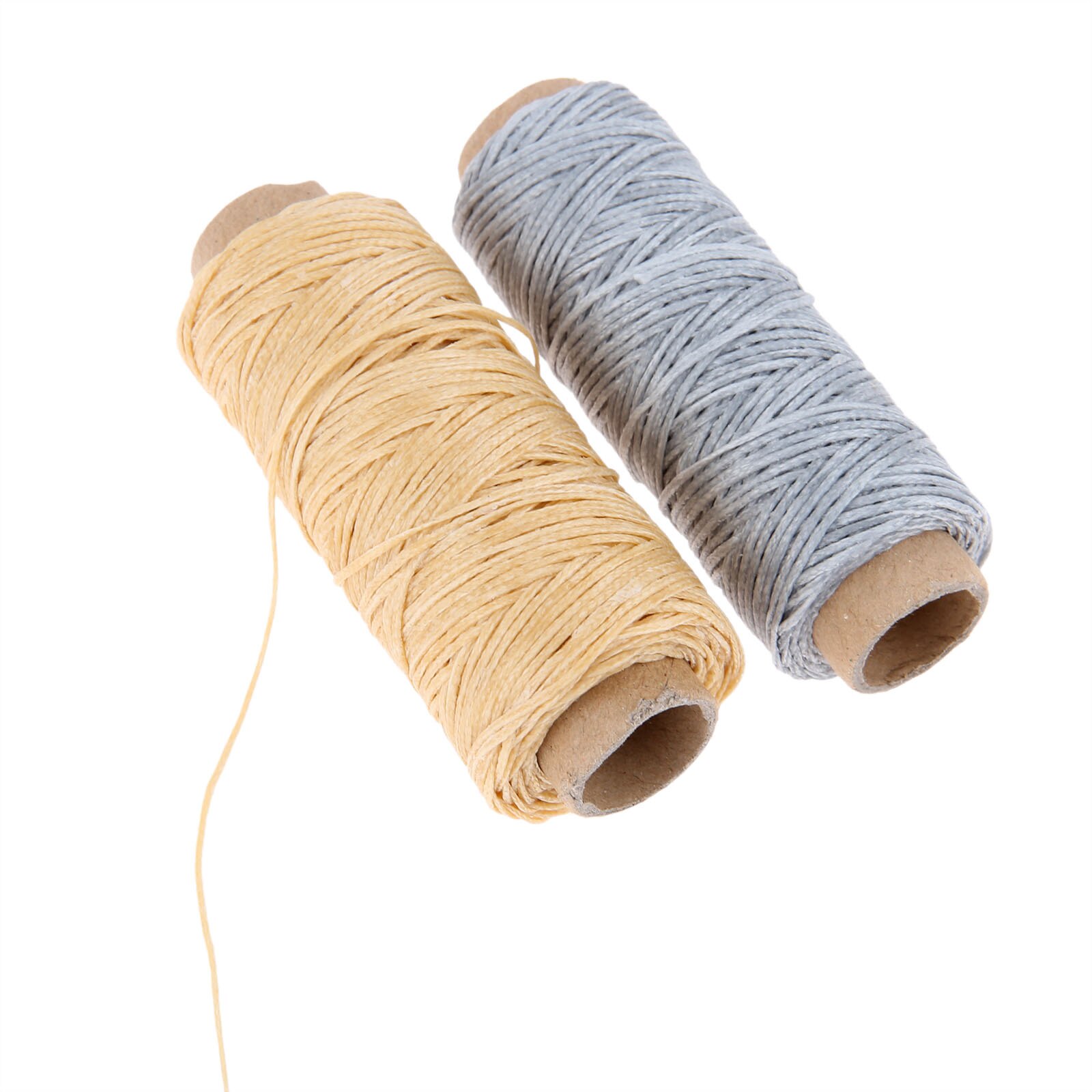 10 Color/Set 50m 150D Leather Sewing Waxed Thread Flat Waxed Sewing Thread Wax line Stitching Thread for Leather Craft DIY