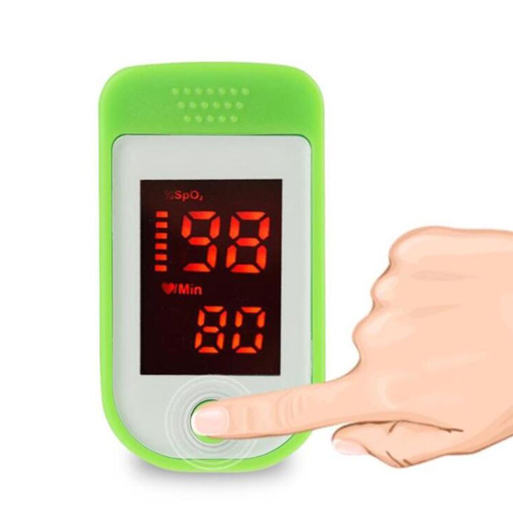 Blood Oxygen Monitor Finger Pulse Oximeter Oxygen Saturation Monitor Fast within 24hours (without Battery)