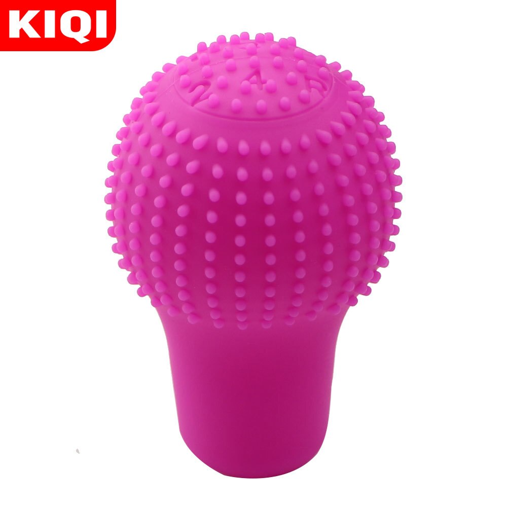 Pomo de palanca de cambios Manual de silicona, cubierta de pomo de palanca de cambios MT, fundas de funda, Protector de piel, accesorios de estilo de coche