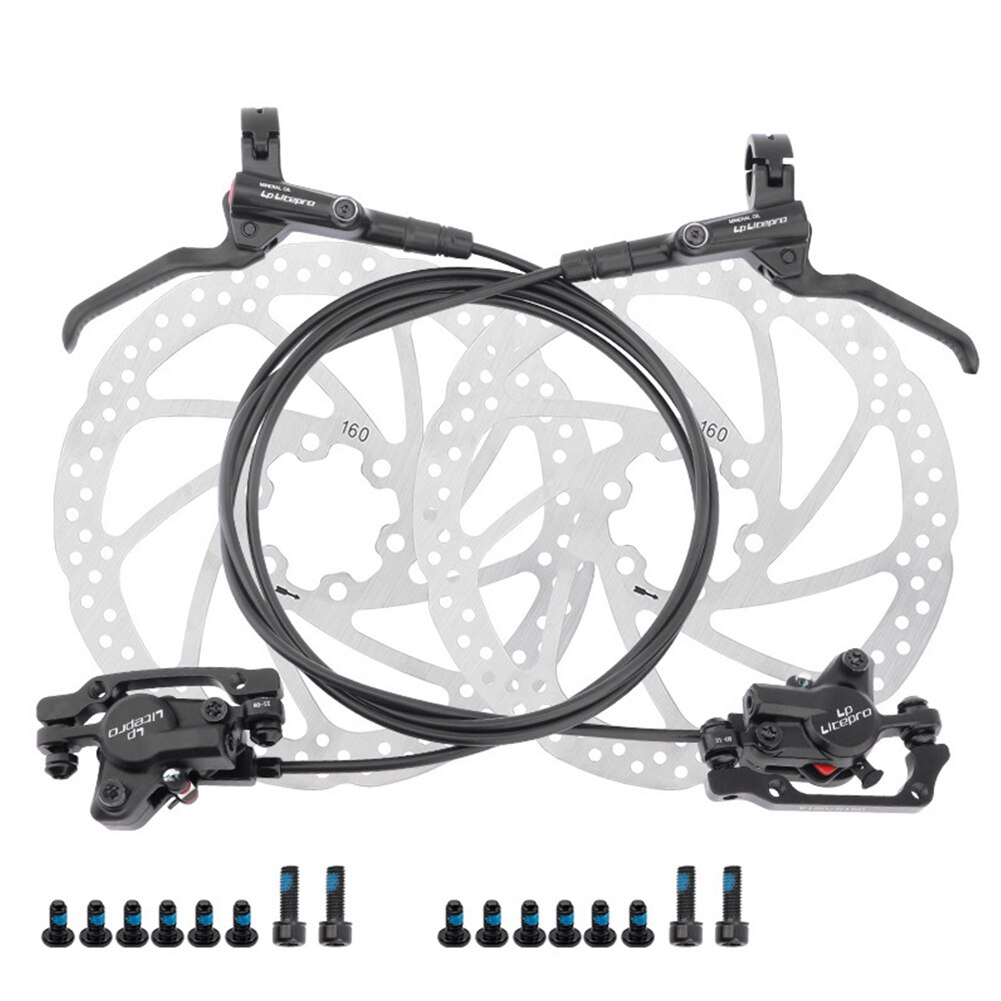 Fietsonderdelen Een Paar Fiets Rem Hydraulische Olie Rem Fiets Olie Rem Mountainbike Rem Voor Achter Fiets Olie Rem kit: Type 2