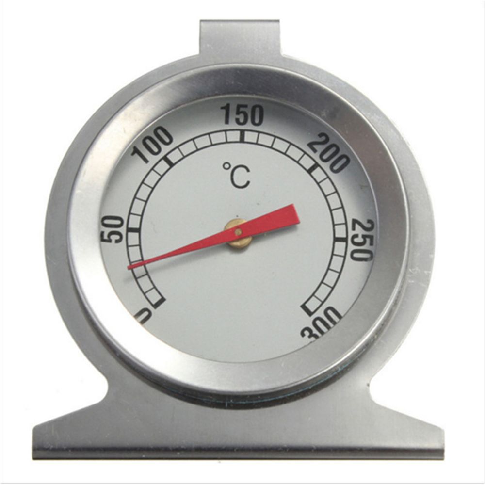 Brand Rvs Oven Fornuis Thermometer Temperatuurmeter Stand Up Voedsel Vlees Dial Oven Thermometer Tool: A