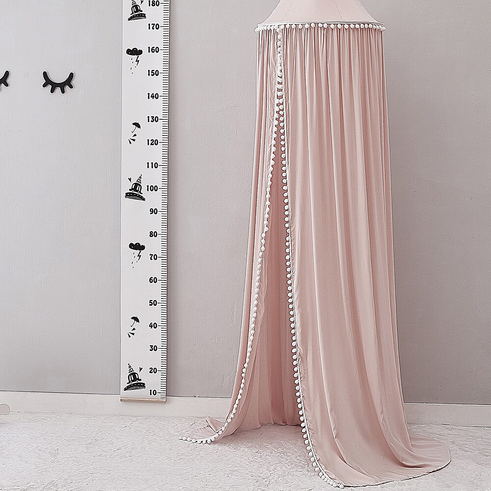 Kids Zoete Stijl Dome Bed Canopy Katoen Klamboe Spelen Tent Opknoping Huis Decoratie Voor Kinderen Woonkamer Zuigelingen Wieg