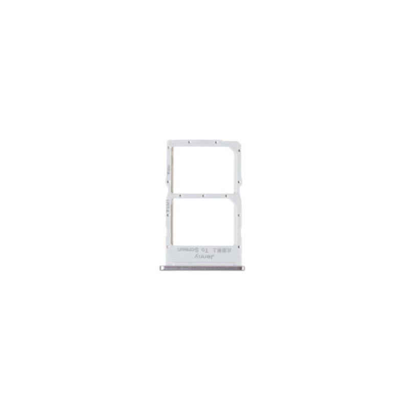 Replacement For Huawei P40 Lite P40 Pro P40 Sim Card Tray Slot Holder Adapters Repair Parts: P40 Lite Silver