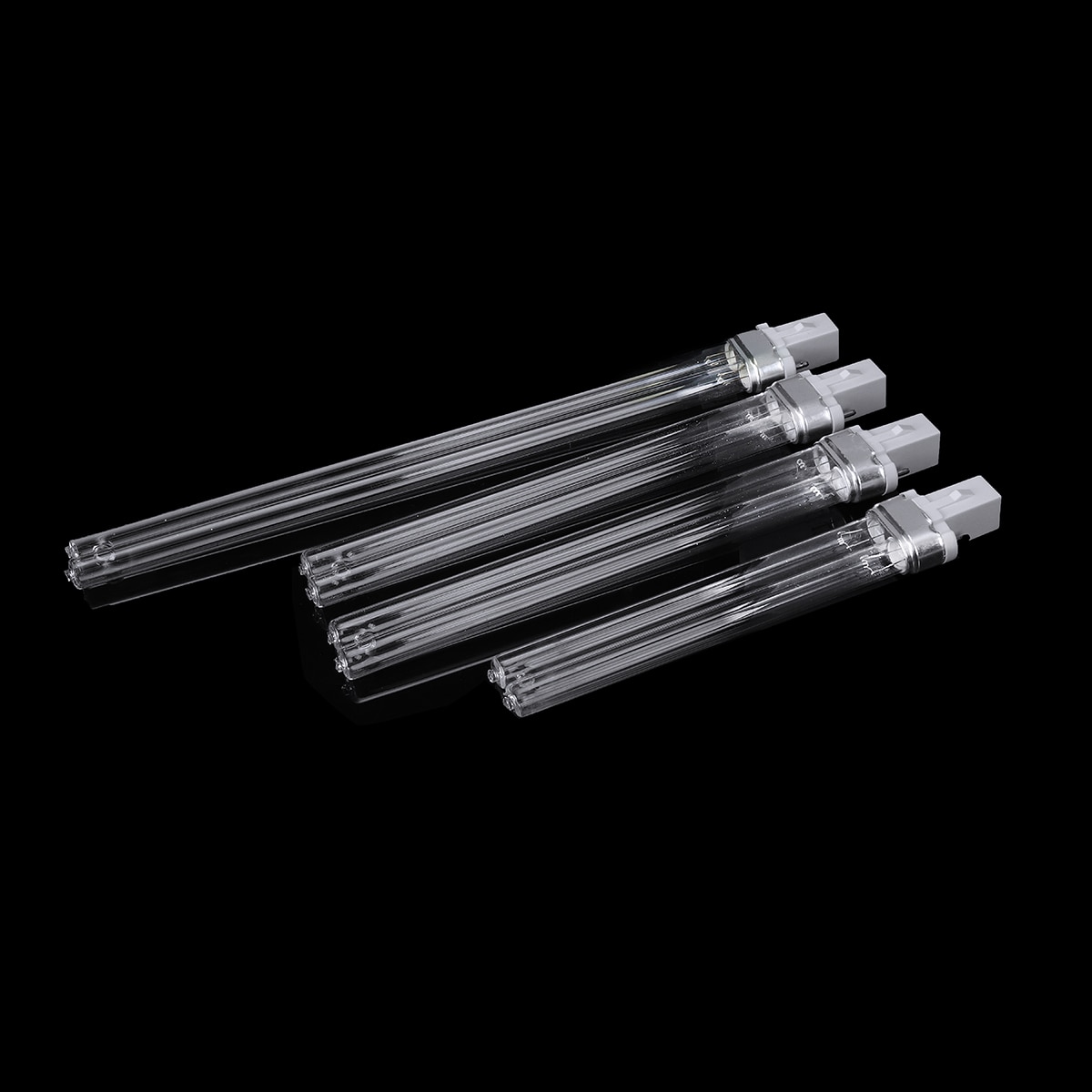 UVC Bi-pin G23 Base Quartz Replacement Linear Twin Tube Light Bulb SUNSUN Jebo UV Sterilizers Clarifiers Aquariums 5w -36w