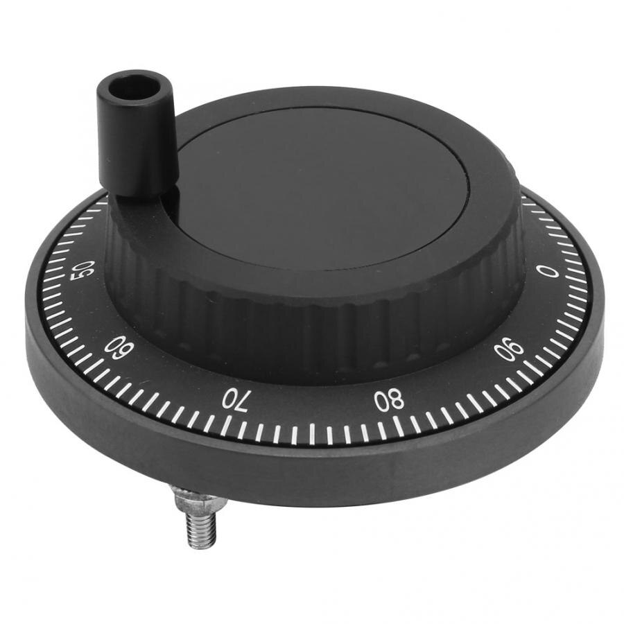 5v 80mm 6- pin plast cnc pulser håndhjul 100 ppr manuel pulsgenerator roterende encoder cnc håndhjul