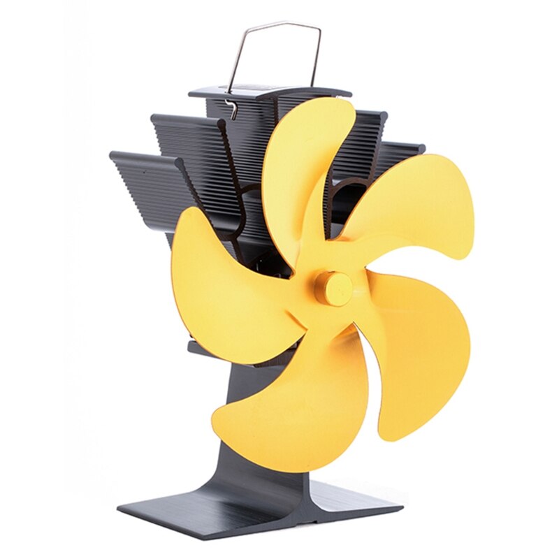 Eco-Friendly on Chimney for Wood Log Burner SF302G with Stove Thermometer Heat Powered Fan Heating Necessary Supplies: GD