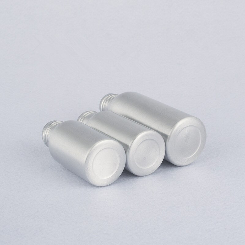 40-250 ml botella de aluminio, botella de Metal para cosméticos, botella especial para automóviles limpiador