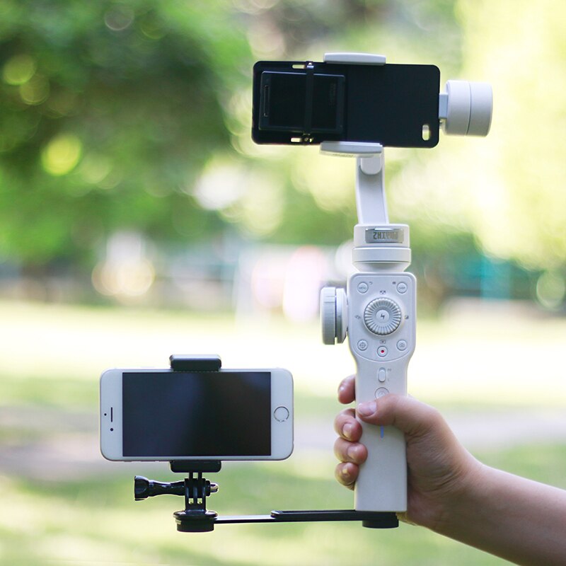 Gimbal Monitor/Licht/Telefoon Mount Adapter Beugel voor Zhiyun Glad 4 Q/DJI Osmo mobiele 2/ feiyu G5, spg serie, Vimble C/Glad 3