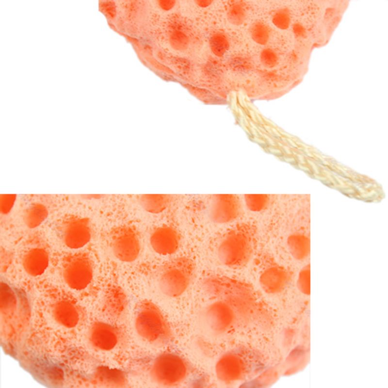 Random Colors Soft Bath Ball Bath Scrubber Shower Spa Sponge Body Cleaning Scrub