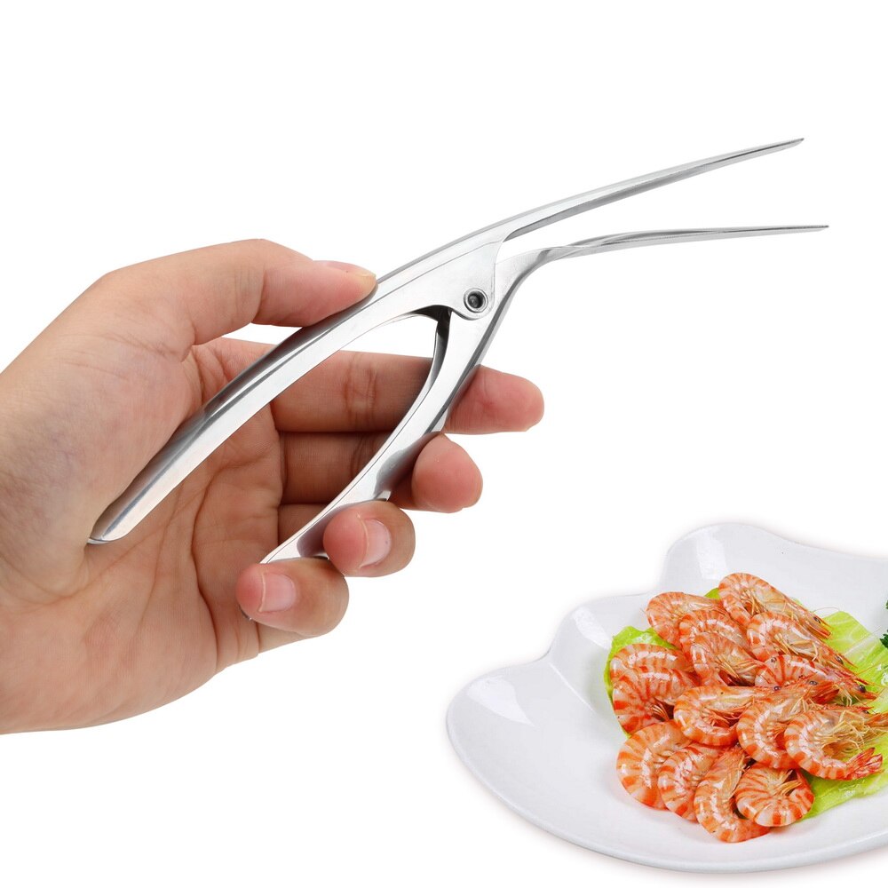 Stainless Steel Practcial Kitchen Tools Prawn Shrimp Deveiner Peelers Shrimp Shell Peel Off Remover Peel Device