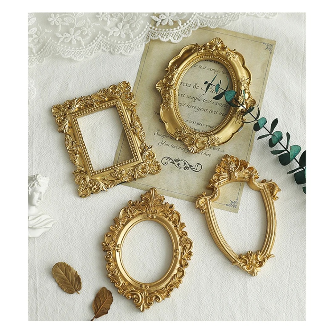 INS-Cadre Photo Rétro Vintage, Petit Cadre de Positionnement de Bijoux, Collier, Accessoires d'Exposition pour la Maison, Décor de Salon