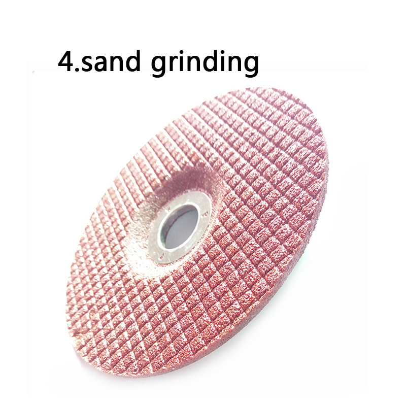 100mm flapslibning slibehjul impeller sandpapir polerskiver puder hjul dremel vinkelsliber roterende værktøj