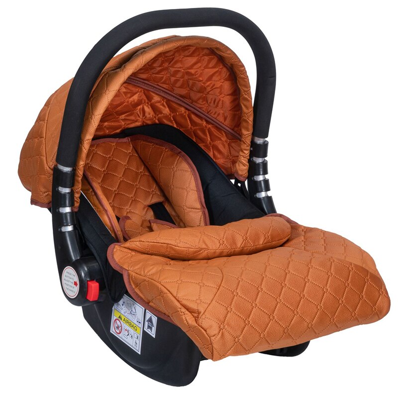 OEM products safety baby carseat with ECE standard: brown 1