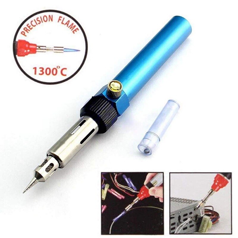 Gas Blow Torch Soldering Solder Iron Pen Butane Cordless Welding Pen