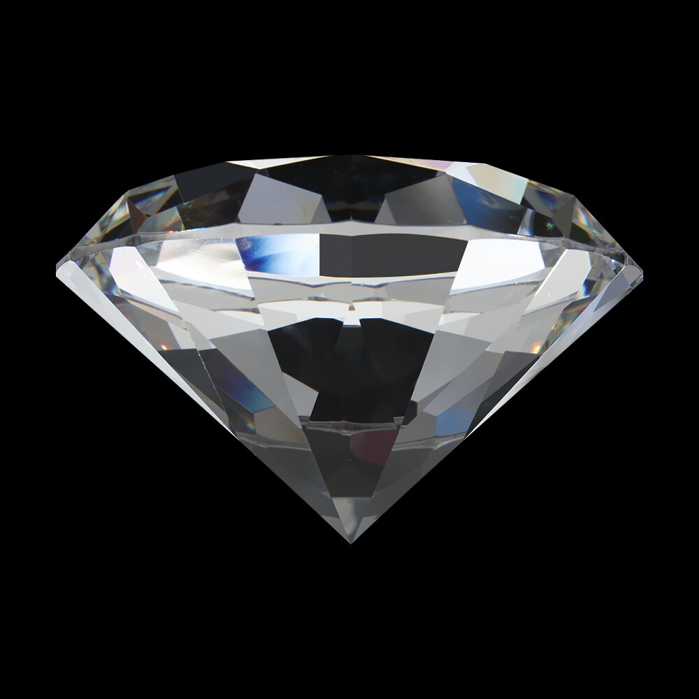 Trasparente Grande Vetro Del Partito Del diamante di Cristallo Della Decorazione di Grandi Dimensioni diamante Romantico Proposta Decorazione Della Casa Ornamenti Artigianali Regali di Chrismas