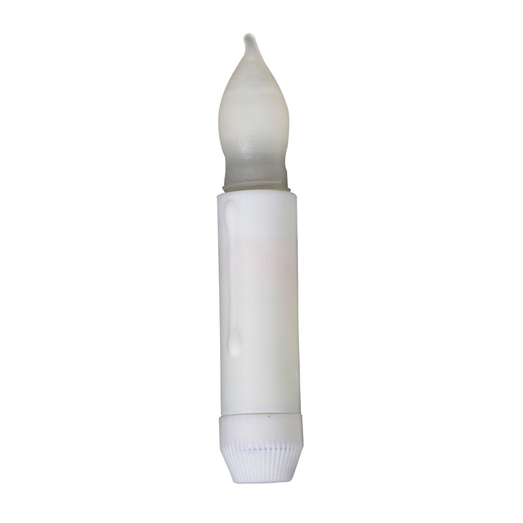 Baoblaze Various Tall Long Electric LED Candle Flameless Flickering Decorative Candle for Church Home Wedding Party Decor