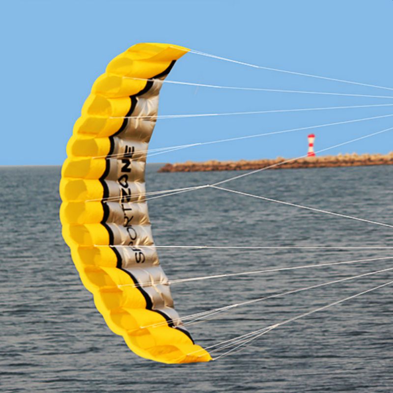 Outdoor Sports Sport Zone Two-line Soft Rope Water Sports Surfing Equipment Stunt Kite With 30 Meters