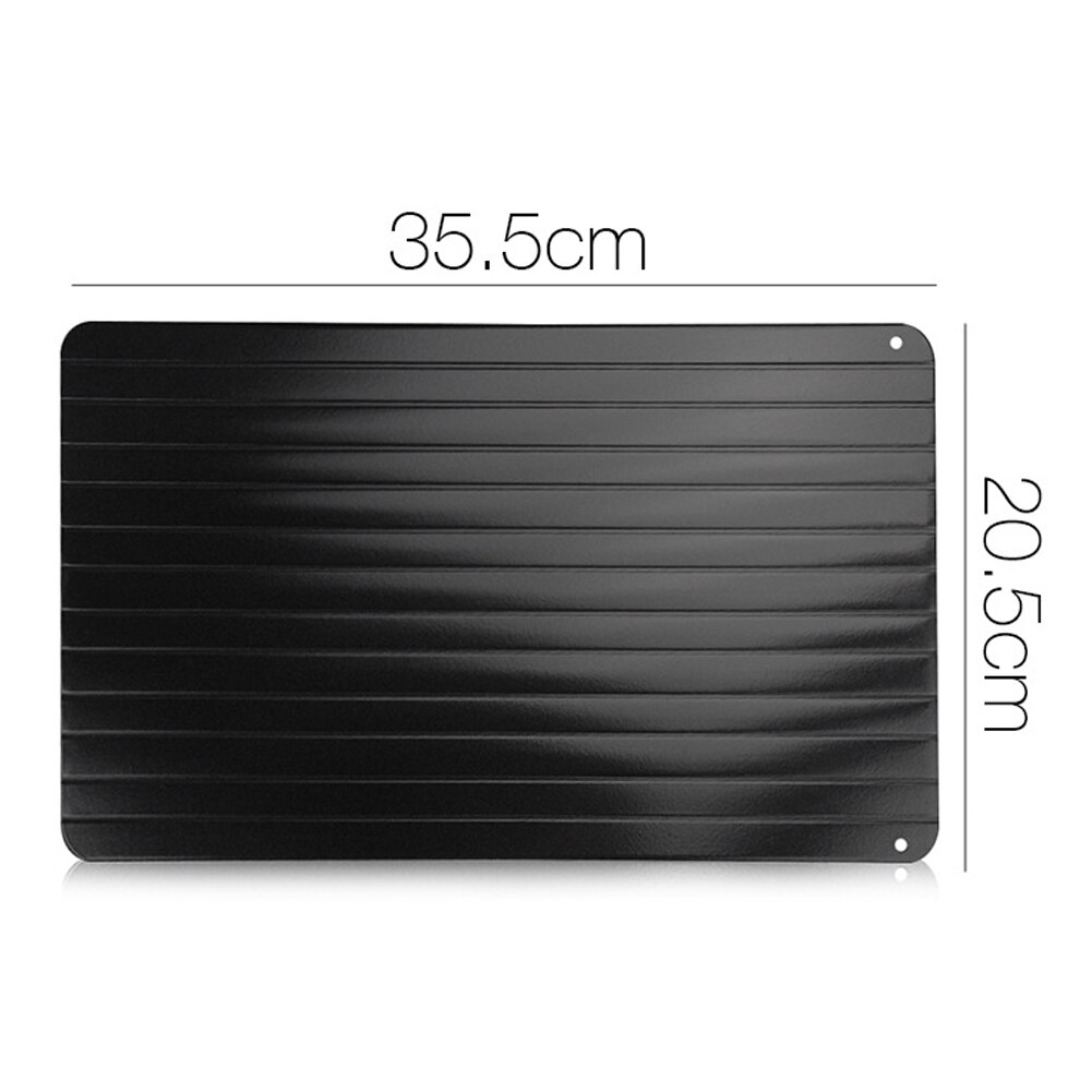 Fast Defrosting Tray Thawing Plate Portable Quickly for Food Defrost Meat Kitchen DNJ998: L