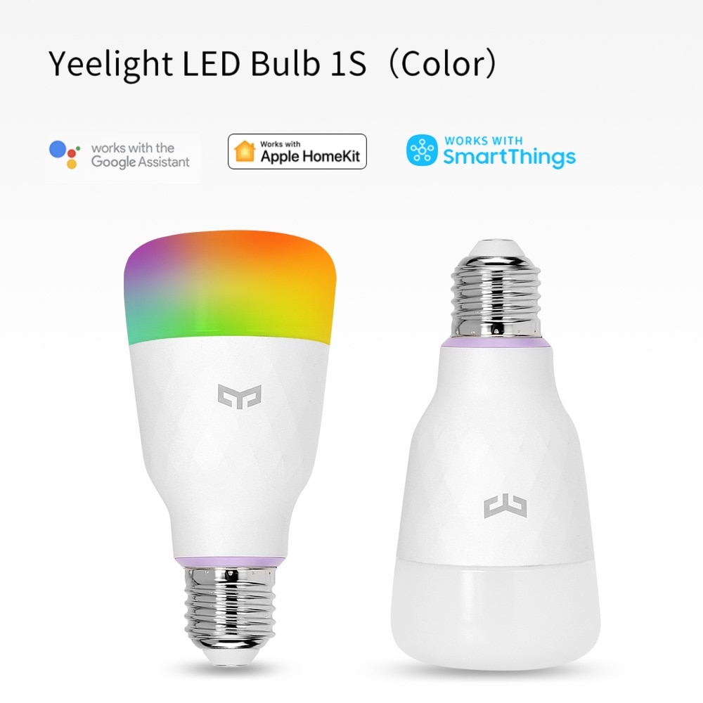 Mijia Yeelight 1S Smart Led Lamp Kleurrijke 800 Lumen 10W E27 Citroen Slimme Lamp 1S Voor Mi thuis App Wit/Rgb