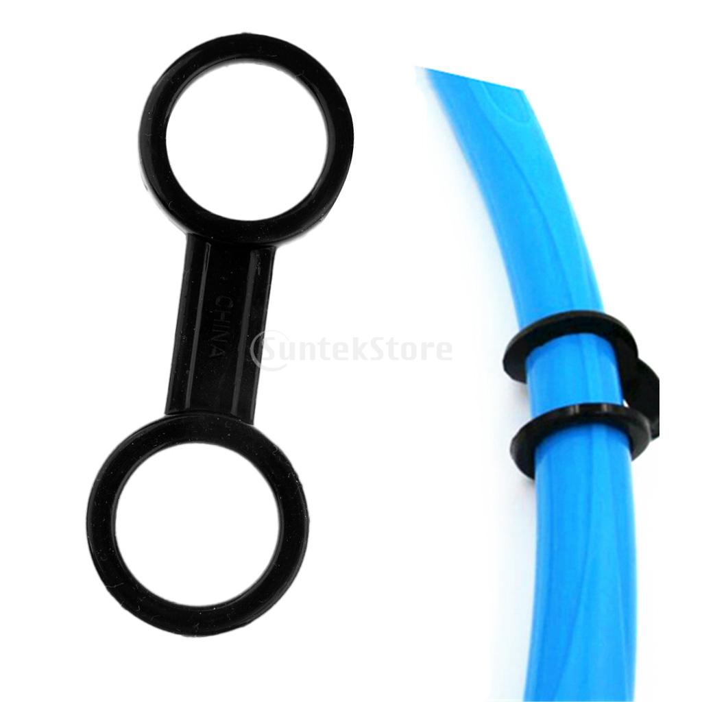 Scuba Diving Dive Silicone Snorkel Mask Strap Keeper Clip Holder fermo Snorkeling Gear accessori