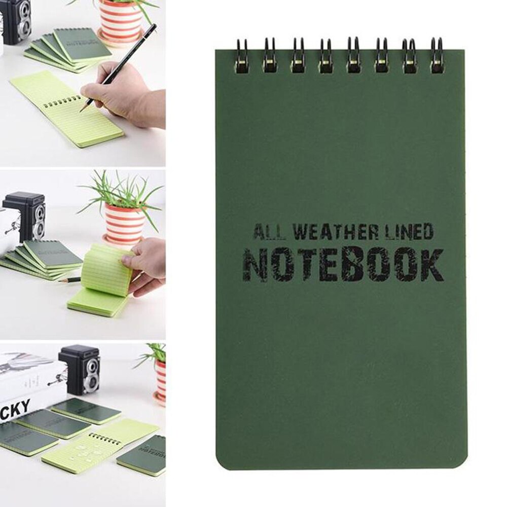 Waterproof NotePad Foreign Language Learning Coil Book Vocabulary Portable Pocket Notebook Diary Notepad Travel Log