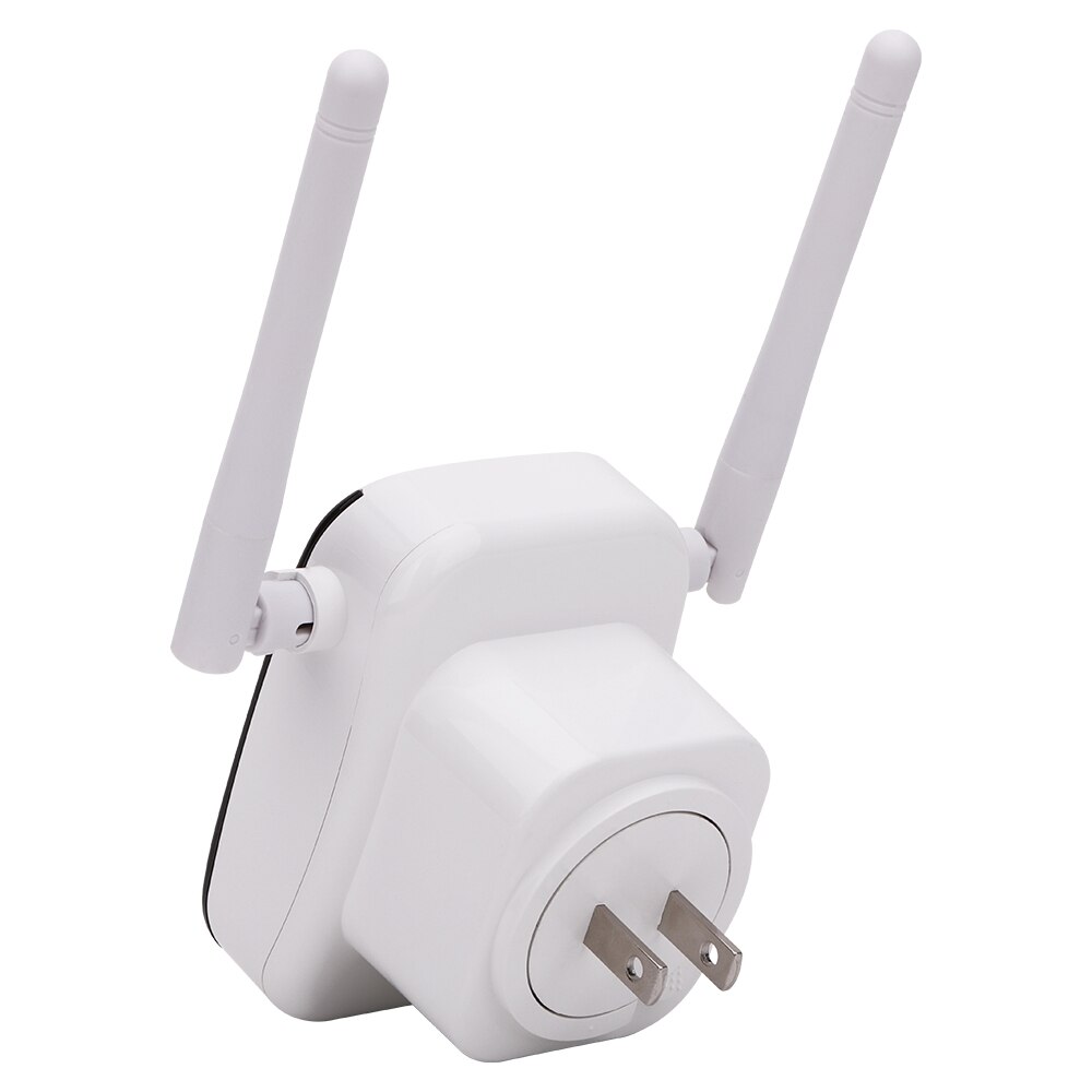 300mbps sem fio wifi repetidor extensor de alcance impulsionador ue/eua/uk plug + 2x antenas