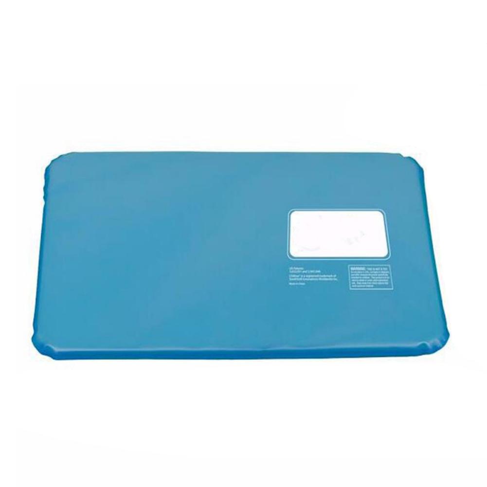 Summer Ice Cold Pillow Hypoalergentic Non-toxic Aid Pad Muscle Relief Sleeping Headache Mat Travel Pillows Neck Water Blue