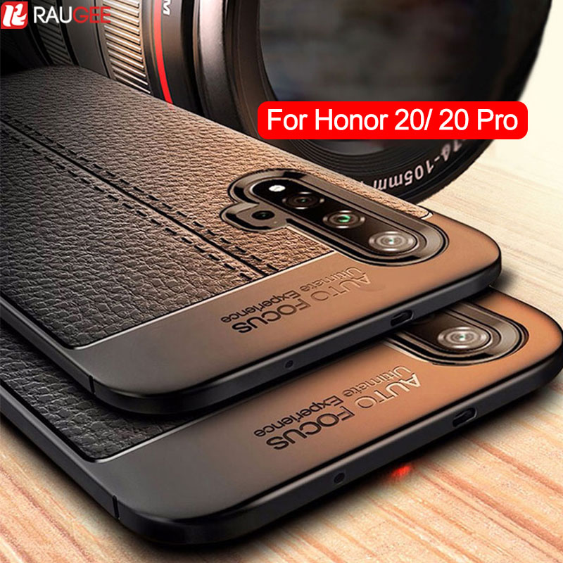 Telefoon Geval Voor Huawei Honor 20 Case Luxe Bumper Volledige Bescherming Cover Voor Honor 20 Pro Case Silicone Coque Zachte TPU Funda