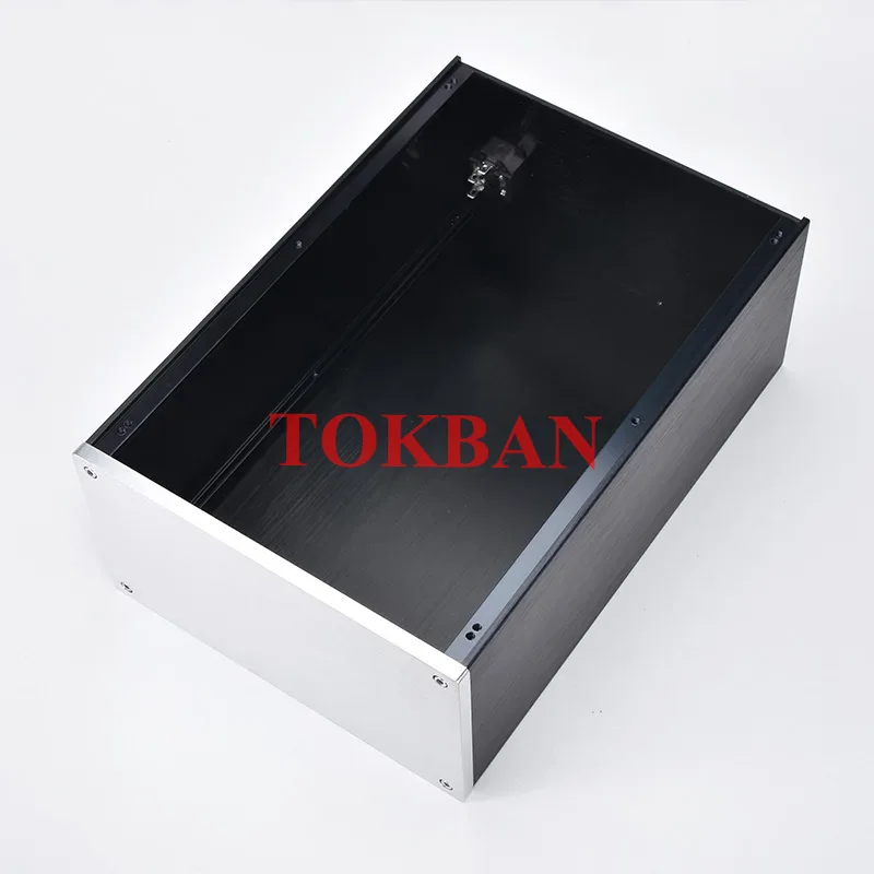 Tokban JC2212 215*120*311mm Power Amplifier Chassis Enclosure All Aluminum For Preamplifier DAC Decoder Amplifier Audio Case
