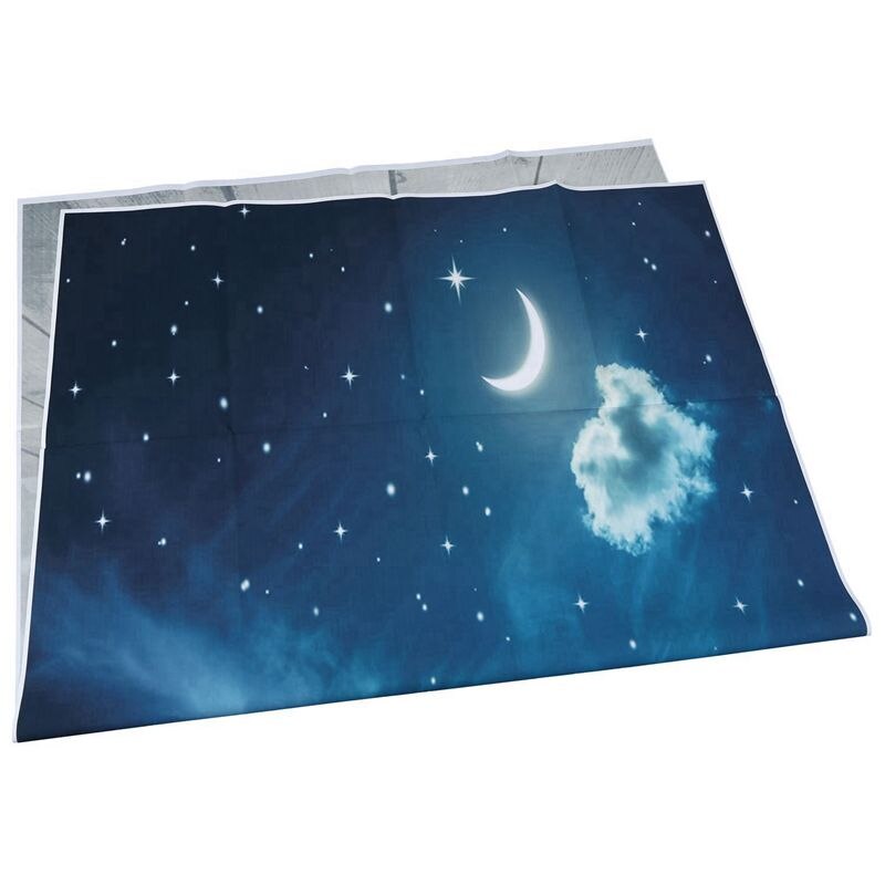 90cm x 150cm Fotografie Hintergrund Mond Sterne Baby Thema Foto Studio Hintergrund Requisiten