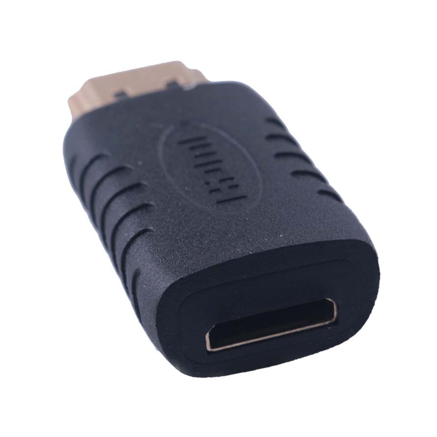 Mini HDMI Vrouwelijke naar HDMI Mannelijke Volledige HDMI Adapter Converter voor HDTV: Default Title